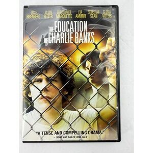 The Education of Charlie Banks DVD Jesse Eisenberg Sebastian Stan Drama Movie